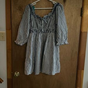 Blue stripe American Eagle dress